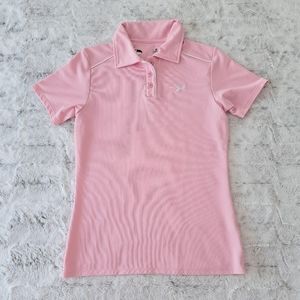 Under Armour pink golf sport athletic shirt.  Size S.